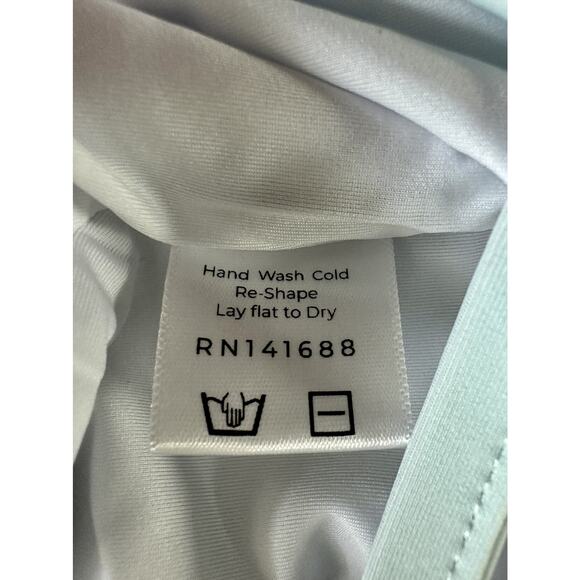 NWT SweetHoney Mary One Piece Swimsuit Savannah Floral White Green Pink 2T - Picture 7 of 7